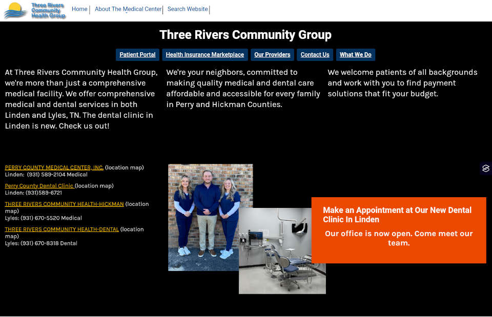 front page 3 Rivers Community Health